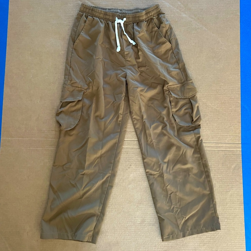 Baggy tan cargo pants from Shein
